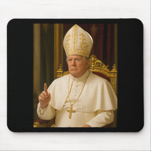 Papst Trump Funny Trump Vatican Christlich Retro C Mousepad