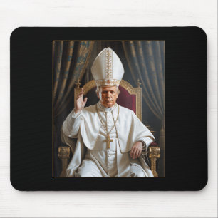 Papst Trump Funny Trump Vatican Christlich Retro C Mousepad
