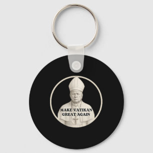 Papst Trump Funny Trump Vatican Christlich Retro C Schlüsselanhänger