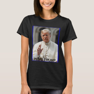 Papst Trump Funny Trump Vatican Christlich Retro C T-Shirt