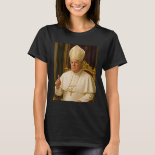 Papst Trump Funny Trump Vatican Christlich Retro C T-Shirt