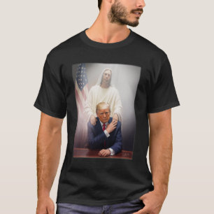 Papst Trump Funny Trump Vatican Christlich Retro C T-Shirt