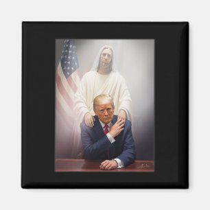 Papst Trump Lustig Trump Vatikan Christlich Retro Magnet