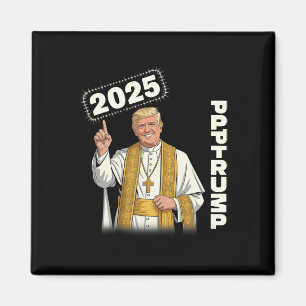 Papst Trump Lustig Trump Vatikan Christlich Retro Magnet