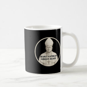 Papst Trump Lustiger Trump Vatikan Christlich Retr Kaffeetasse