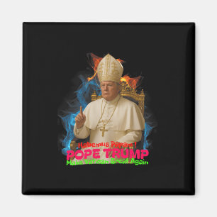 Papst Trump Lustiger Trump Vatikan Christlich Retr Magnet