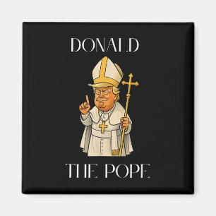 Papst Trump Lustiger Trump Vatikan Christlich Retr Magnet