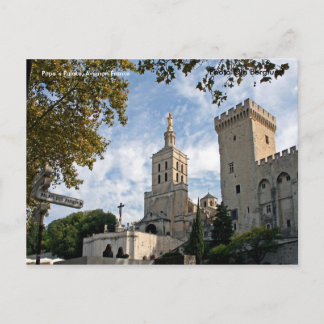 Papstpalast, Avignon Frankreich, P... Postkarte
