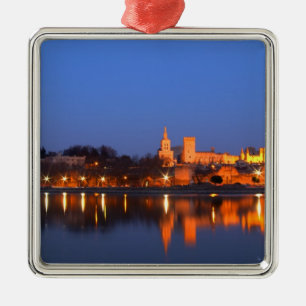 Papstpalast in Avignon und Rhone Ornament Aus Metall