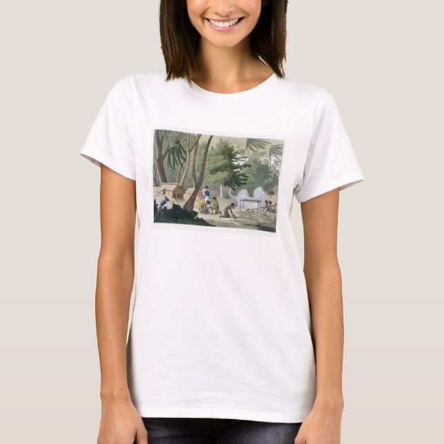 Papu Stamm auf der Insel Rawak, Platte 20 von 'Le T-Shirt (Vorderseite)