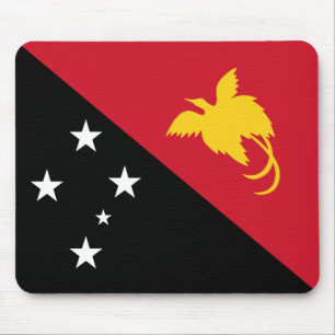 Papua-Neu-Guinea Flagge Mousepad