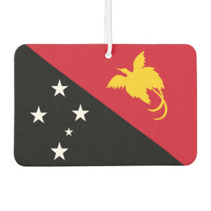 Papua-Neu-Guinea nationale Weltflagge Autolufterfrischer