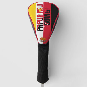 Papua Neue Guinea Flag Gorgetic Patriotic Golf Headcover