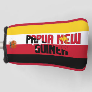 Papua Neue Guinea Flag Wunderschöner Patriotischer Golf Headcover