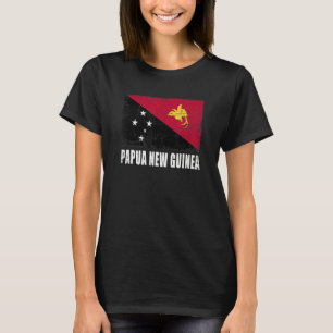 Papua Neue Guinea Flaggenstaat Papua-Neuguinea T-Shirt