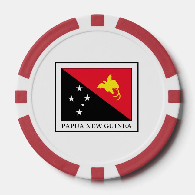 Papua Neue Guinea Pokerchips (Vorderseite)