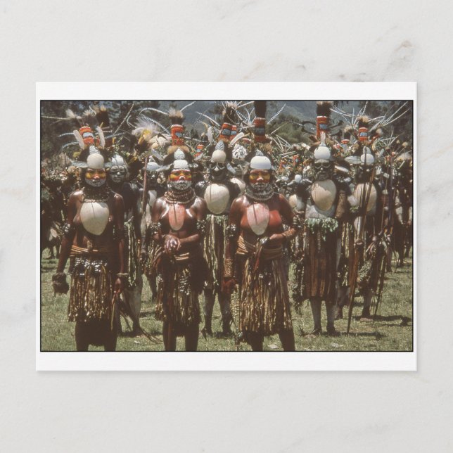 Papua Neue Guinea Postkarte (Vorderseite)