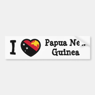 Papua-Neuen Guinea Autoaufkleber