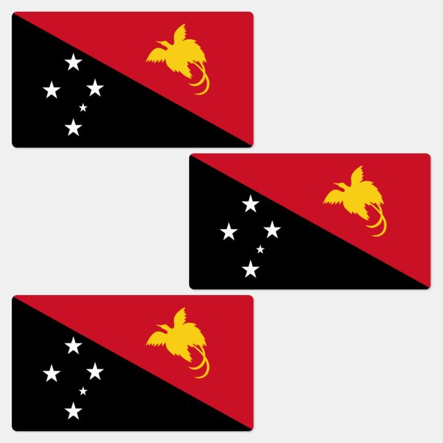 Papua-Neuen Guinea Etiketten (Gruppe)