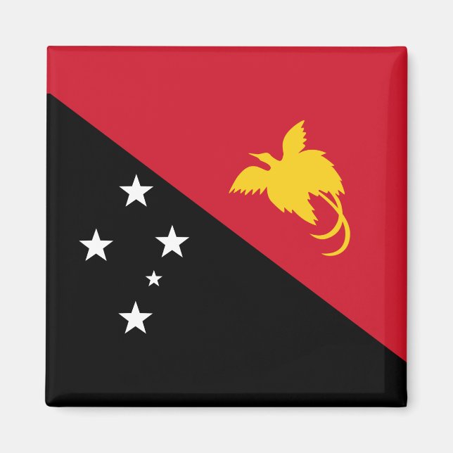Papua-Neuen Guinea Magnet (Vorne)