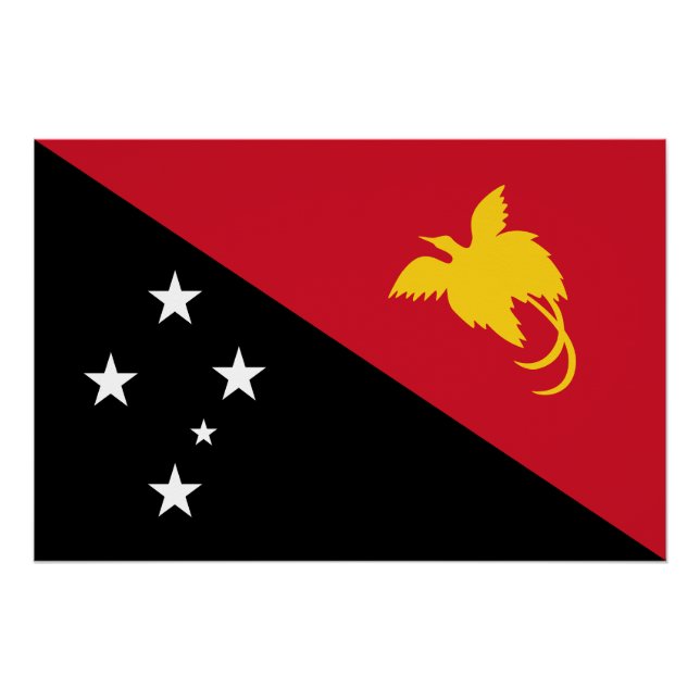 Papua-Neuen Guinea Poster (Vorderseite)
