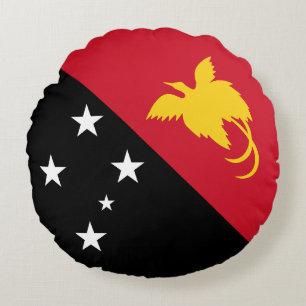 Papua-Neuen Guinea Rundes Kissen