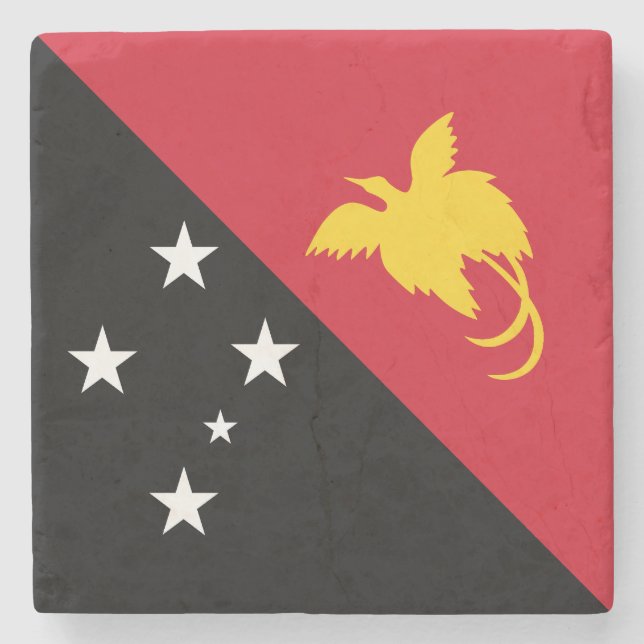 Papua-Neuen Guinea Steinuntersetzer (Vorderseite)