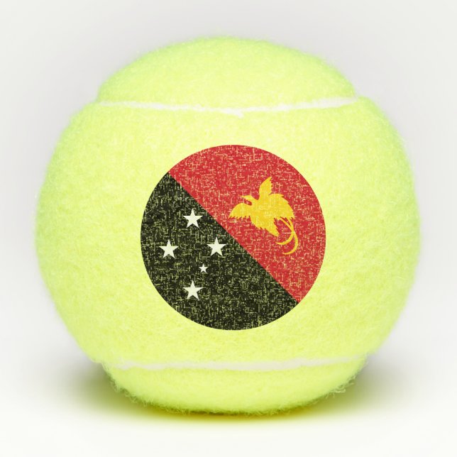 Papua-Neuen Guinea Tennisbälle (Vorderseite)