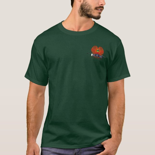 Papua Neuer Guinea Nationaler Emblem-T - Shirt (Vorderseite)