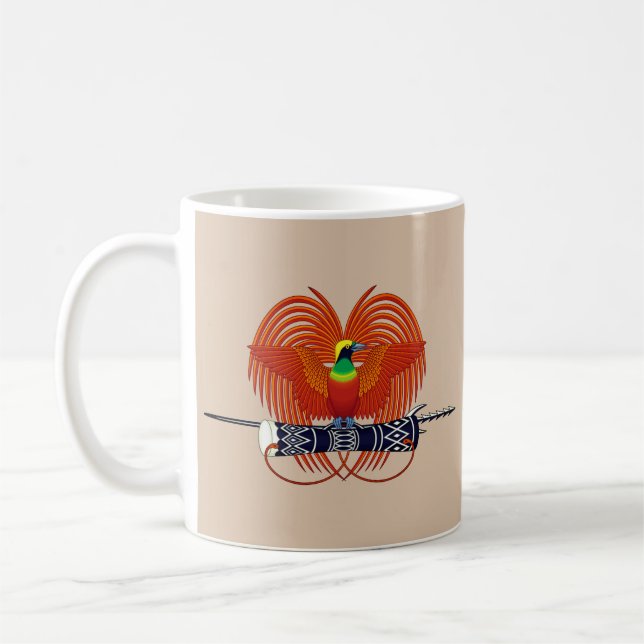 Papua-Neuer Nationalemblem der Guinea Kaffeetasse (Links)