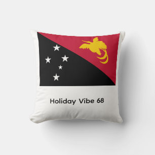 Papua neuguinea flagge  kissen