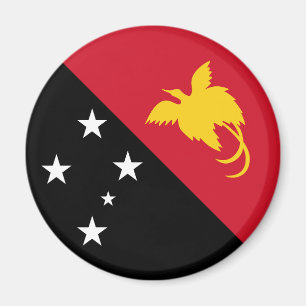 Papua-Neuguinea-Flagge Magnet