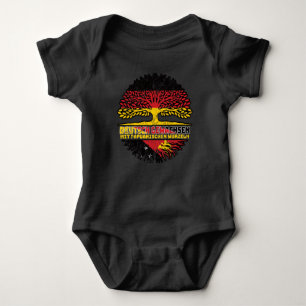 Papua-Neuguinea Papuanisch Deutsch Deutschland Baby Strampler