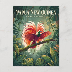 Papua-Neuguinea Regenwald Papua-Neuguinea Postkarte