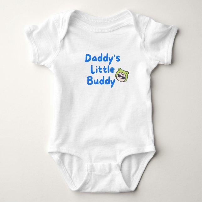 Papys kleiner Kumpel Baby Strampler (Vorderseite)
