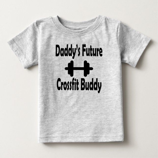 Papys künftiger CrossFit-Buddy-T - Shirt (Vorderseite)