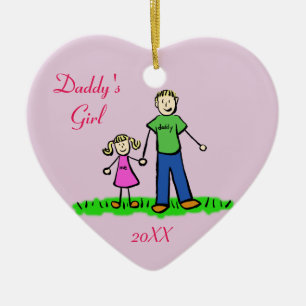 Papys Mädchen Familiencharakter Kunst Keramikornament