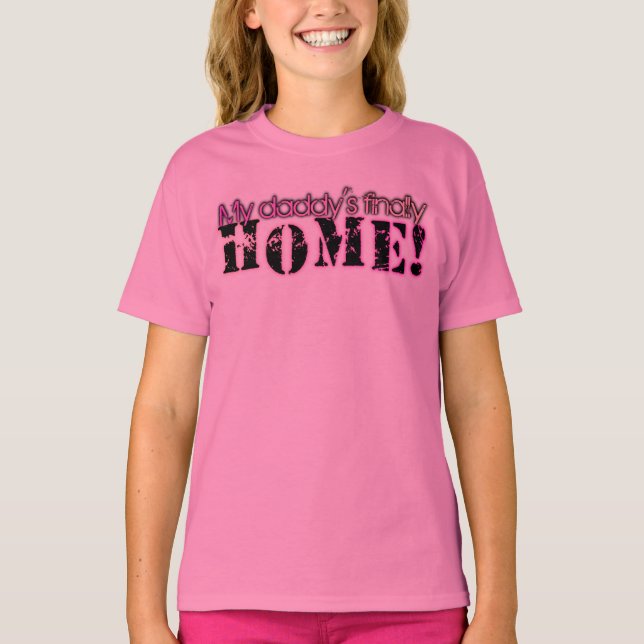 Papys Zuhause! T-Shirt (Vorderseite)