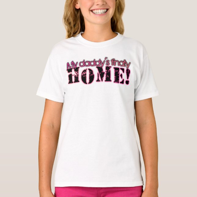 Papys Zuhause! T-Shirt (Vorderseite)
