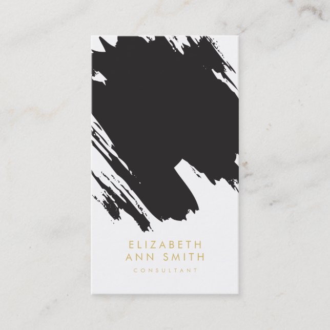 Paquet chic de carte de visite de traçages (Devant)