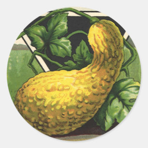 Paquet de semences vintage Étiquette Art Jaune Eté