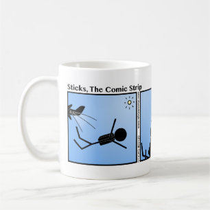 Paquet drôle votre propre tasse de Stickman de