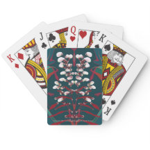 Paquets de cartes de jeu d'art numérique