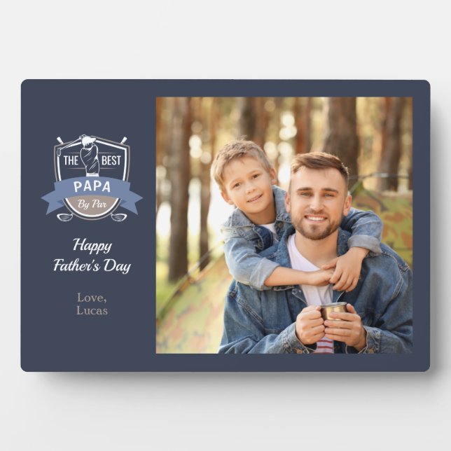 Par Foto Plaque Fotoplatte (Vorderseite)