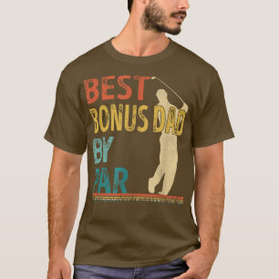 Par Golfer Daddy, der beste Bonus-Vater des Vaters T-Shirt