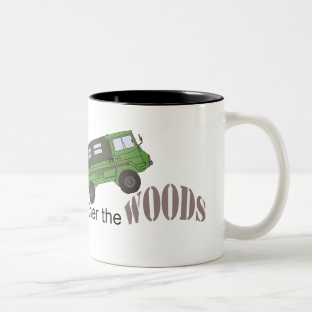 Par la rivière et au-dessus des bois - tasse de (Droit)