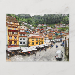 Par le Sea Cudillero - La vraie Espagne Pos carte