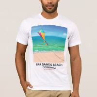 Par Sands Beach Cornwall Strandposter