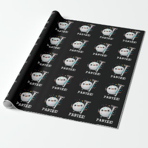 Par-T-Shirt Funny Golf Pun Dark BG Geschenkpapier
