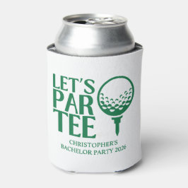 Par T-Shirt Golf Bachelor Party Dosenkühler